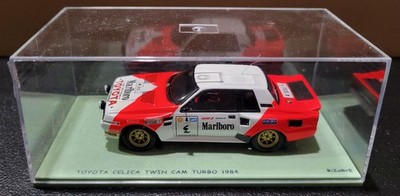Bizarre 1/43 Toyota Celica Twin Cam Turbo Jordan Rally 1984 #4 Marlboro #BZ525