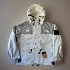 North Face Origins 1986 Mountain Jacket L Gray Full Zip Parka Outerwear NWT