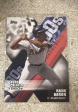 2020 Topps - Decade of Dominance Die-Cuts Hank Aaron #DOD-3