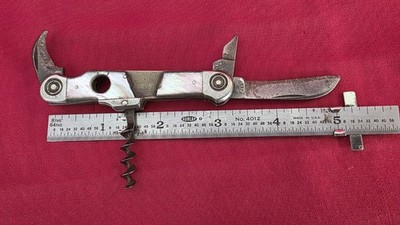 Vintage Antique GRAEF & SCHMIDT Pocket Knife Needs Restoration 