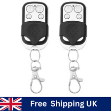 2PCS 433mhz Cloning Remote Control Key Fob Electric Gate Car Garage Door Opener