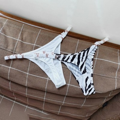 Damen Tangas Unterwäsche Atmungsaktiv Bequem G-String Slips Dessous