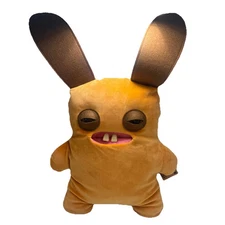 Fuggler Bigg Fugg Rabbit Rabbit Zuru 18 Inch Plush With Teeth Orange NWT
