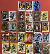 JuJu Smith-Schuster Football Card Lot (58) 2 Rookies, 2 Parallels + Base.