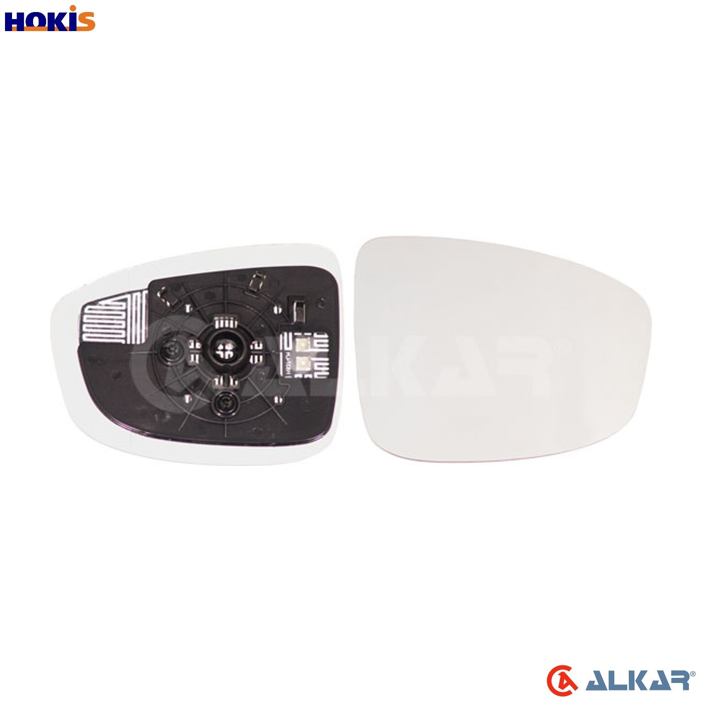 Right BLIC 6102-16-2001954P Mirror Glass, exterior mirror for NISSAN - Image 8