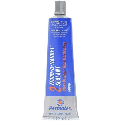Permatex 80016, One Sealant 3 oz Tube Form-A-Gasket Black Silicone