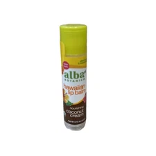 Sealed Alba Botanica Hawaiian Coconut Cream Lip Balm .15 oz