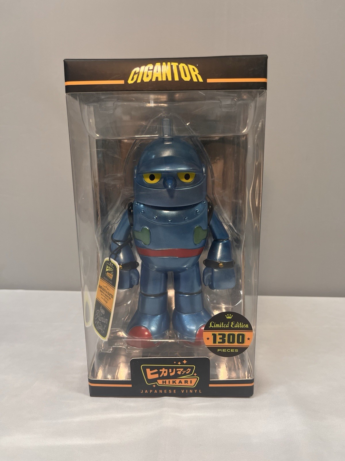 Funko Hikari - Gigantor Tetsujin Limited Edition 1300 Blue Robot Figure