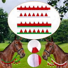 2 Pieces Horse Rein Covers Horse Costume Accessories Decorative Easy to Install