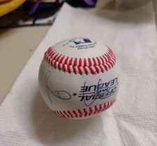 Ro Khana California Congressman Autographed Baseball  2028 Prez Candidate