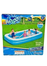 Bestway H2O Go Inflatable Rectangular 8-Foot Above Ground Pool 8' 7" X 69" X 20"