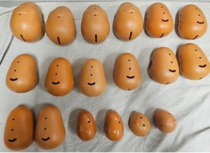 Mr Potato Head Mixed Lot of Potato Bodies, Parts and Accessories