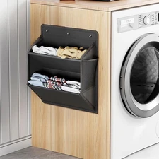 RV shoe storage (adhesive), over-door rack with deep pockets – for motorhomes, n