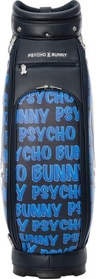 Psycho Bunny ゴルフバッグ ネイビー PSYCHO BUNNY Golf Men's Caddy Bag EXCLUSIVE ED. 9 x 46 inch 4.1kg