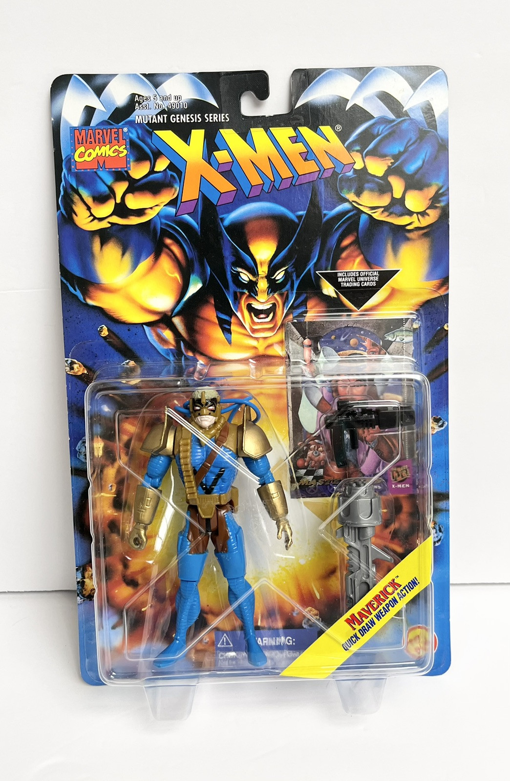 1995 Marvel X-Men Mutant Genesis Maverick Action Figure Series X