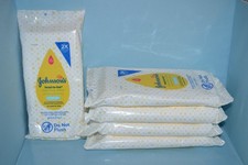  5 Johnson's Head-To-Toe Baby Wash Cloths, 15 Extra Large Cloths In Each