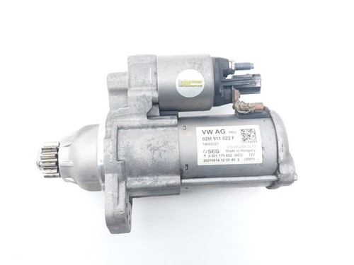 ANLASSER Volkswagen Golf VIII (CD1) Hatchback 1.0 TSI 12V (DLAA) 2021 02M911022F