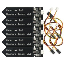 5pcs Capacitive Soil Moisture Sensor Corrosion Resistant for Arduino...
