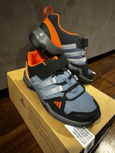 Adidas TERREX AX2R CF scarpa da trekking Wonder acciaio grigio arancione bambino taglia 11 5K