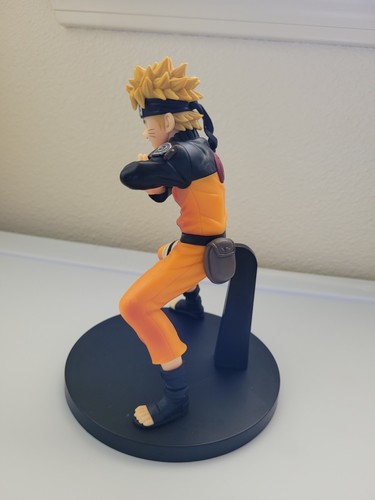 Statua action figure Naruto Shippuden Naruto PVC statuina anime grande circa 8" - Foto 3 di 6