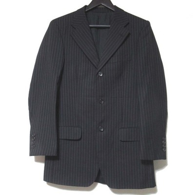 GUCCI Tom Ford-era pinstripe tailored jacket slacks suit, 44R