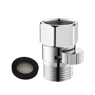 Easy to Use Adapter 1 x Shower Head Valve G1/2 Male&Female Thread Water Saving