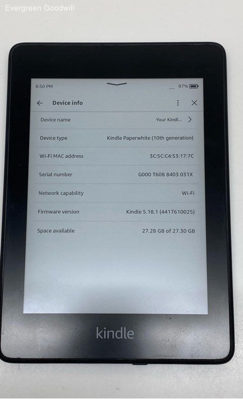 Amazon Kindle Paperwhite 第10世代 32GB Amazon Kindle Paperwhite (10th Generation) 32GB, Wi-Fi