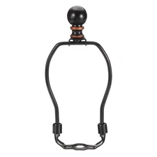 5.5 Inch Lamp Harp Kit with Finial 1 Set Detachable Lamp Shade Bracket Holder...
