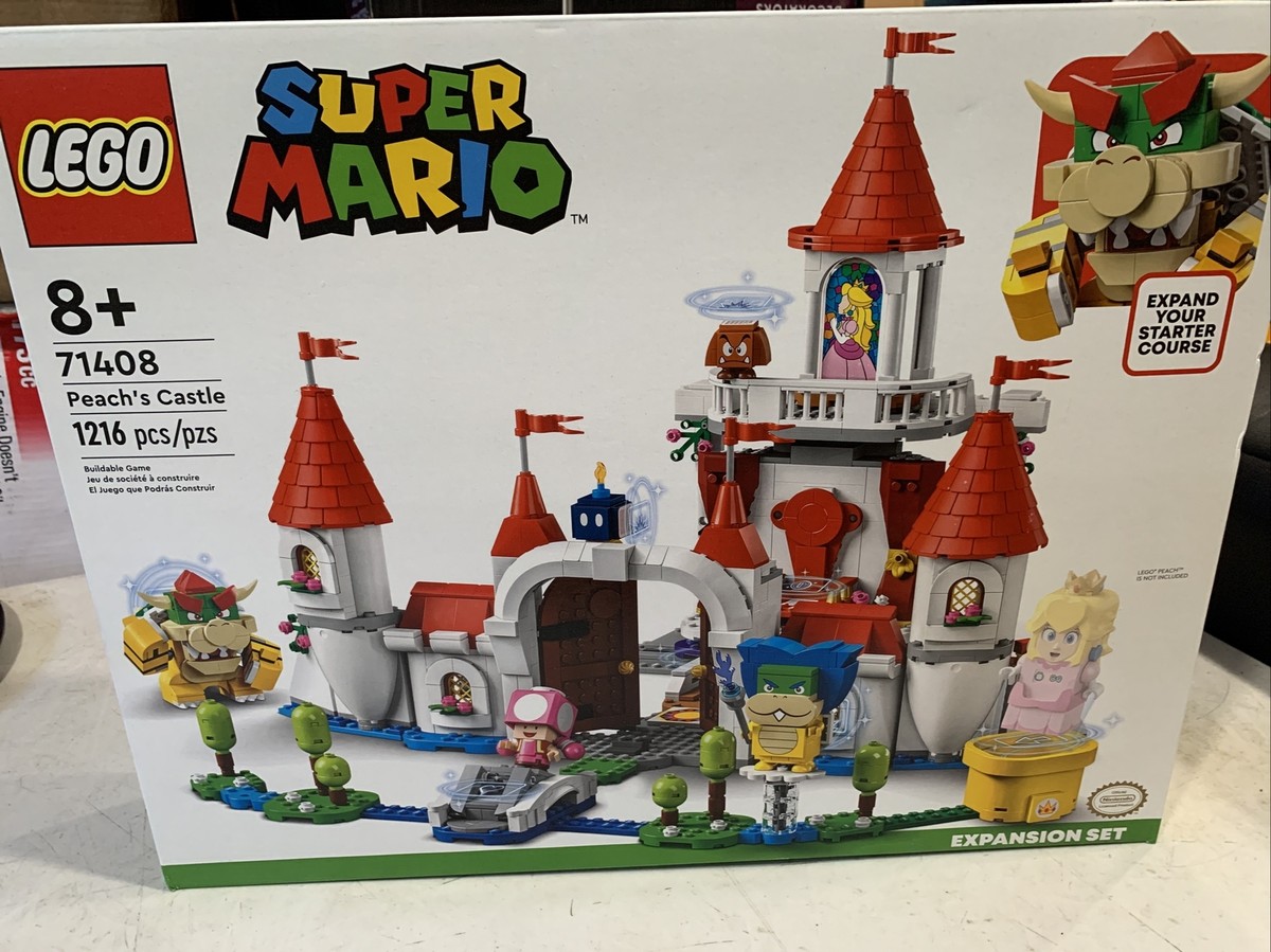 LEGO 71408 Super Mario: Peach's Castle Expansion Set (1216pcs) NEW