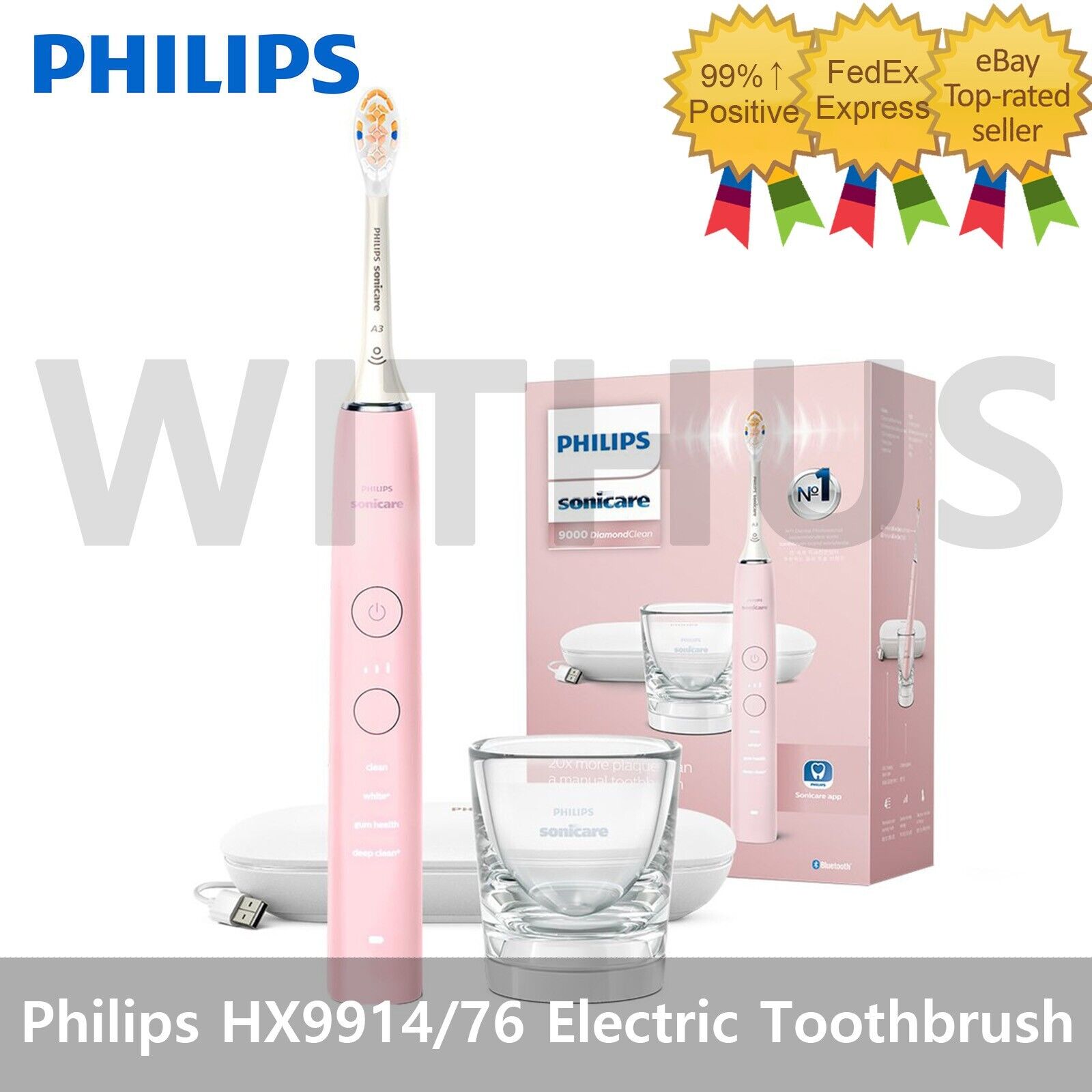 Philips Sonicare 9000 HX9914/76 DiamondClean Electric Philips Sonicare 9000 HX9914/76 DiamondClean Electric