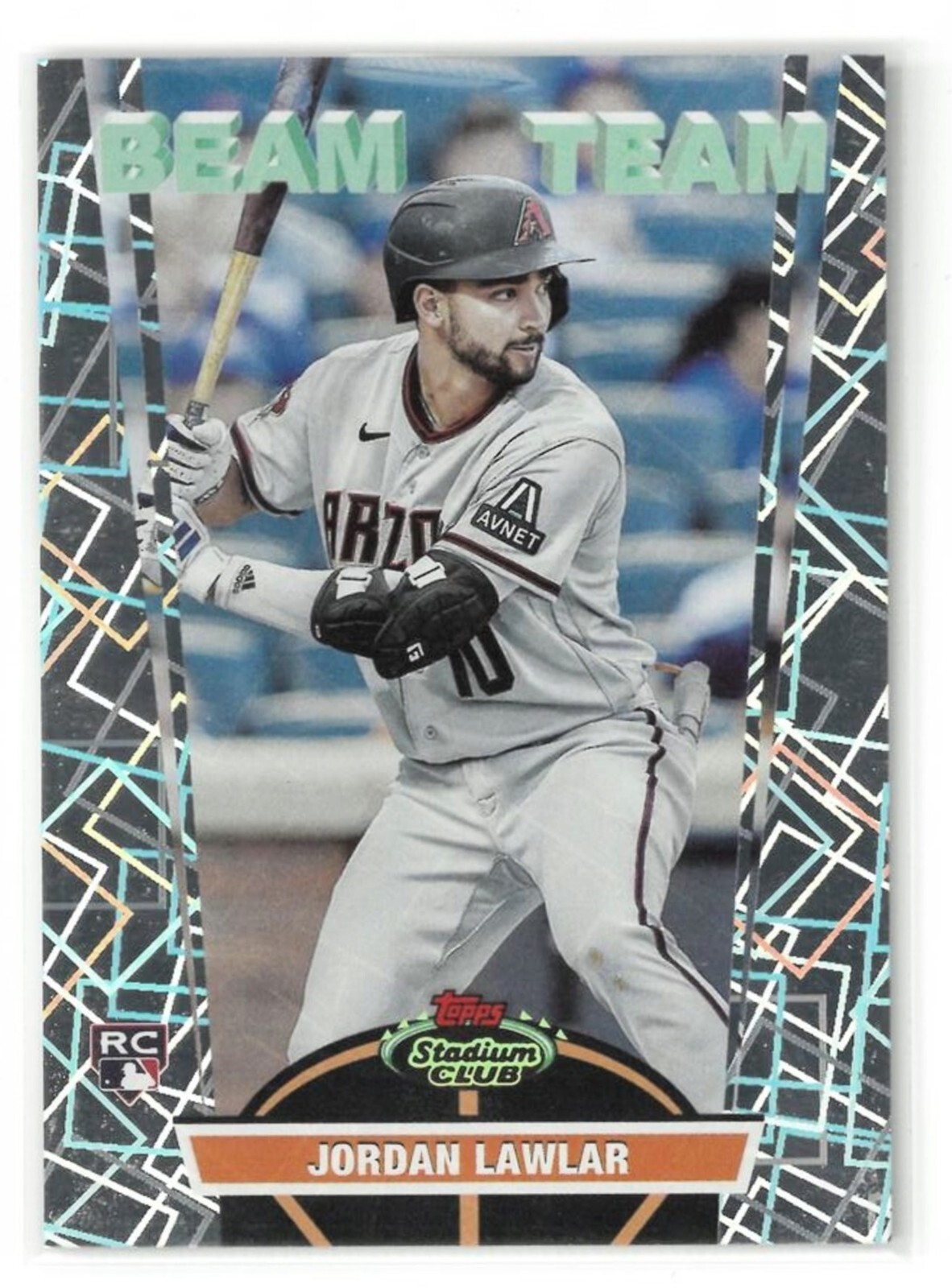 2024 Topps Stadium Club Jordan Lawlar Beam Team BT-4