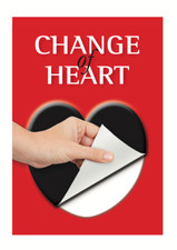 Change of Heart Bible Gospel Tract Christian Leaflets Evangelism Victory B550