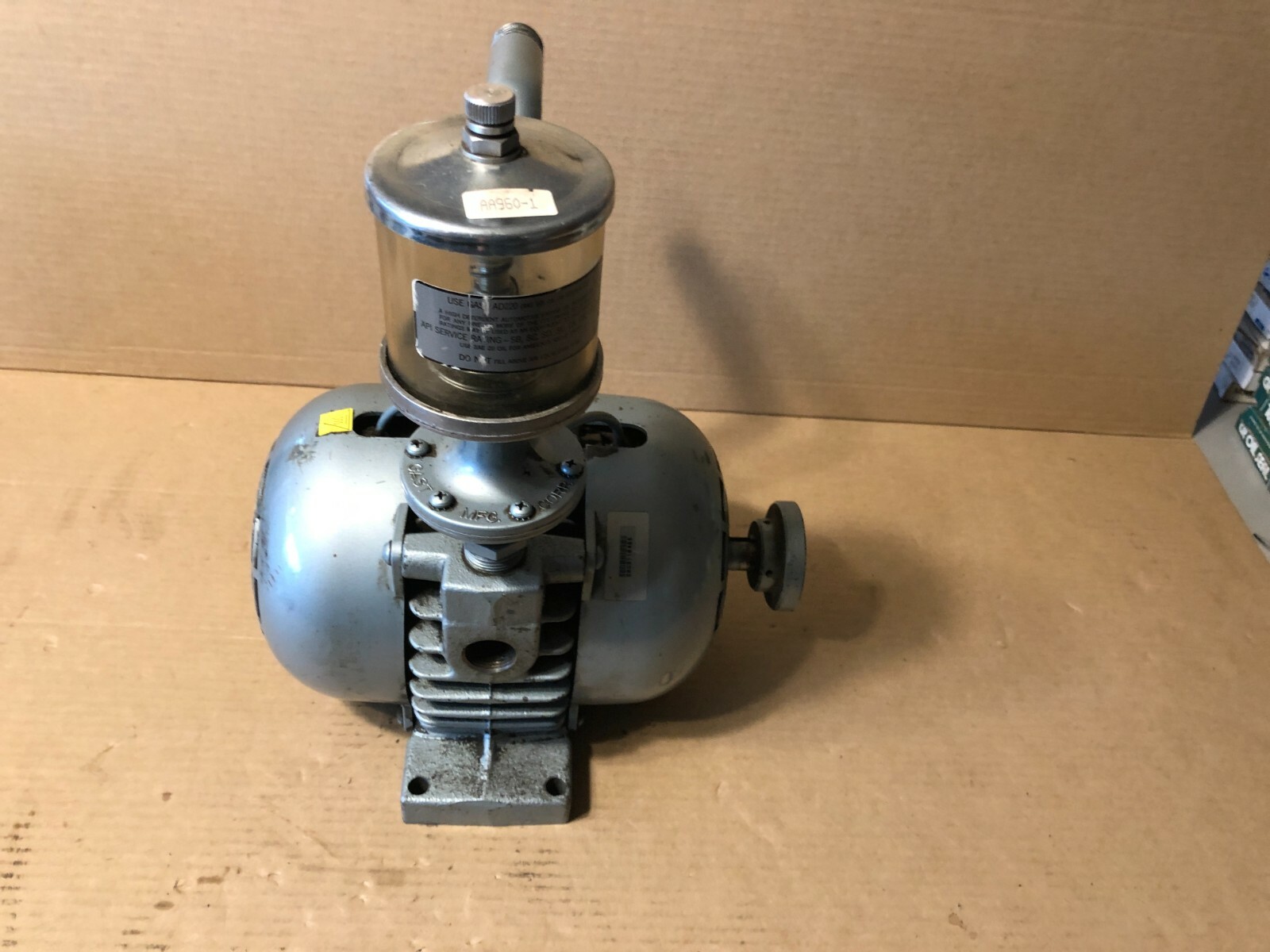 Gast, Rotary Vane Pump, 2065V2A eBay