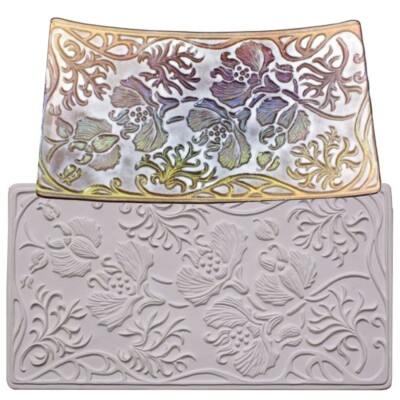 Art Nouveau Texture Glass Fusing Kiln Mold