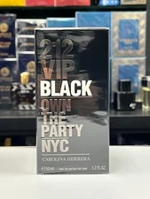 Carolina Herrera 212 VIP Black Eau de Parfum for Men 1.7 fl. oz. / 50ml