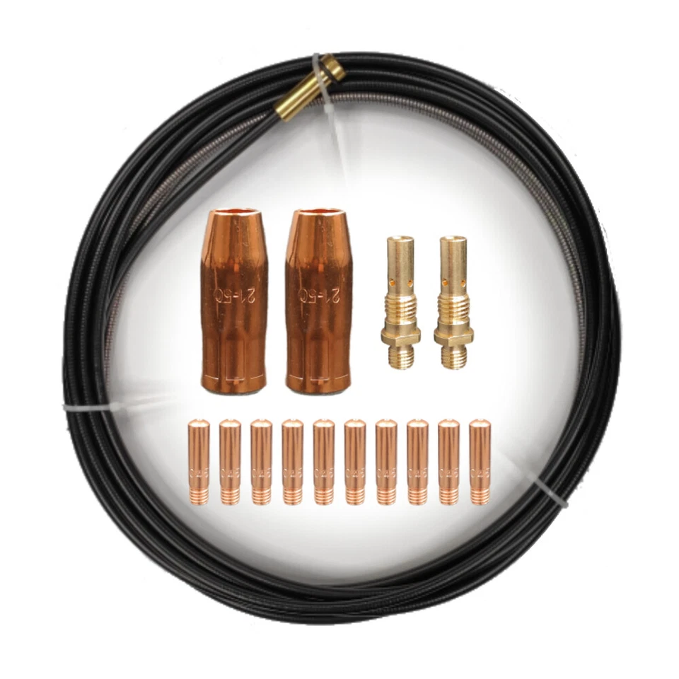 SMART WELD Contact Tips Nozzle Diffuser Liner fits Lincoln Pro MIG 180 MIG Welder