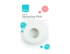 25 Meter x 20mm Hemming Web Tape Iron On No Sewing Alternative Easy Use Wunda