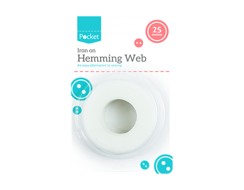 25 Meter x 20mm Hemming Web Tape Iron On No Sewing Alternative Easy Use Wunda