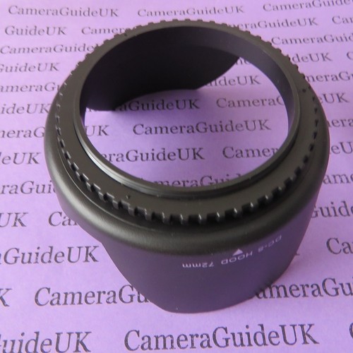 72mm Flower Screw Mount Lens Hood For Canon EF 85mm f/1.2L USM Lens - Picture 2 of 4