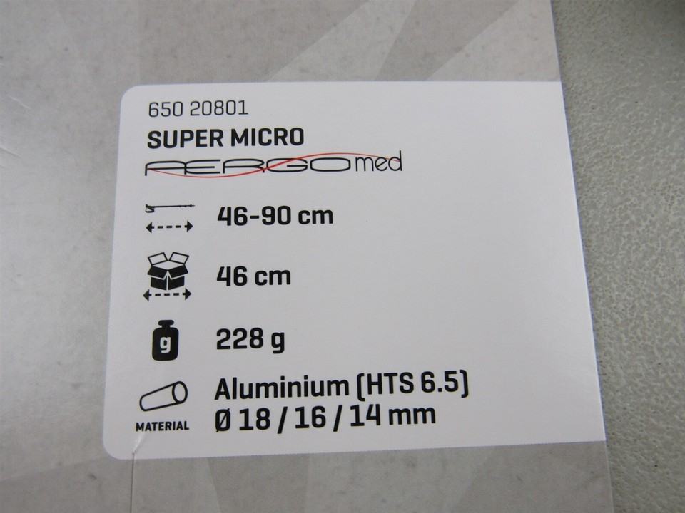 LEKI Super Micro Travel Cane eBay