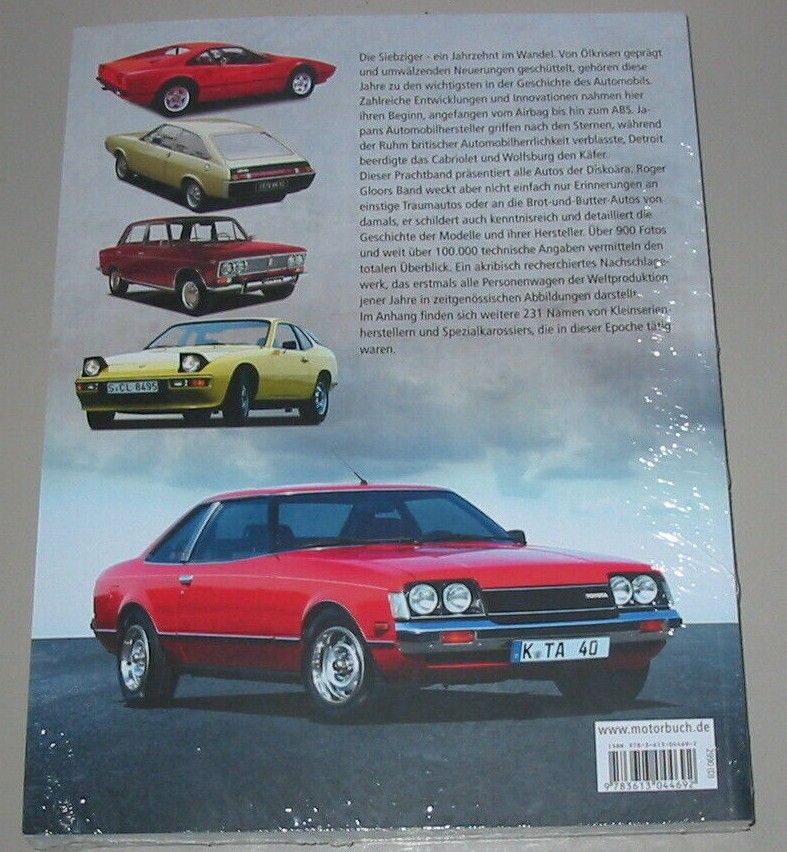 Thumbnail - Bildband Alle Autos Der 70er Jahre - 224 Pkw Marken Aus 40 Ländern