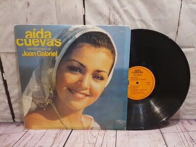Aida Cuevas Canta Lo Nuevo De Juan Gabriel Vinyl Record LP MADE IN MEXICO