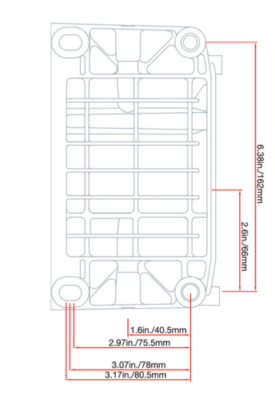 SR] Universal Steel Mount Plate FOR Harbor Freight Predator Engine