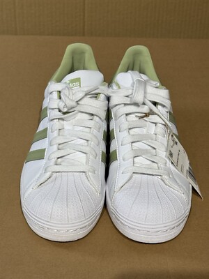 Adidas Originals Superstar White Magic Lime Women's Athletic Shoes GY5986  Sz 9.5 | eBay