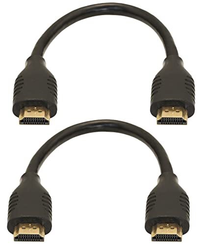 valonic cavo hdmi corto, 20 cm - 2-pack - HDR, ARC, High Speed 4k Ultra (w9U)