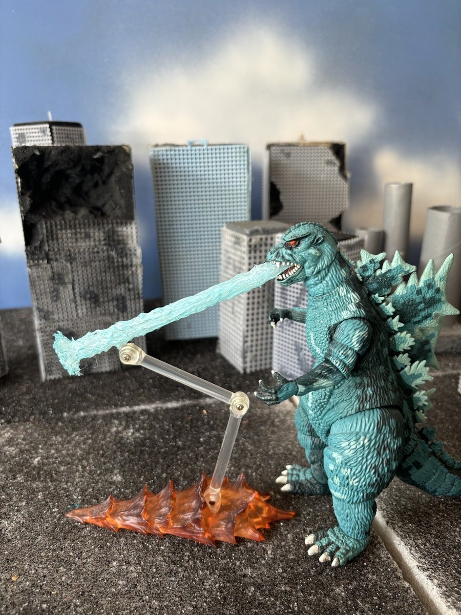 Sh Monsterarts Custom Blue Atomic Breath MonsterArts GODZILLA