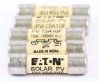 (Lot of 5) Eaton Solar Fuses Pv-15A10F