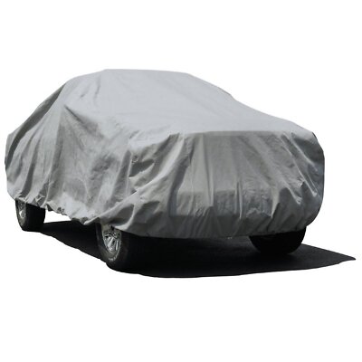 Budge Lite Full Size Truck Cover Long Bed Fits Trucks Up to 237 inches Gray