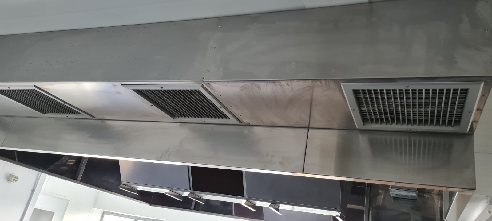 Commercial Kitchen Extractor Canopy Hood Extraction Industrial