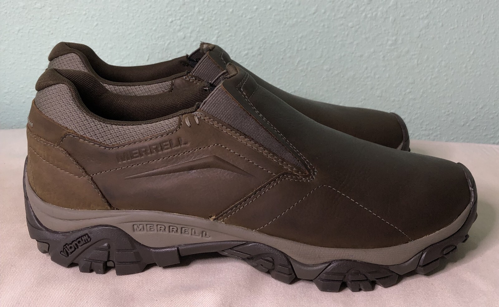 Scarpa da trekking Merrell Moab Adventure Moc J91835 Earth da uomo taglia 10 5.